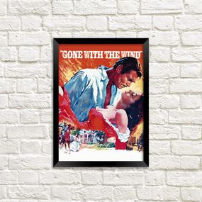 Постер в рамці Gone with the wind 30x42 см, A3 (MT3_21L012_BL)