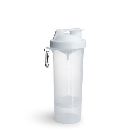 Шейкер спортивний SmartShake Slim 500ml Pure White | Зображення 1