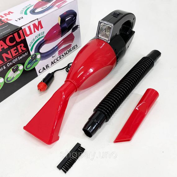 Ручной автономный электрический пылесос для уборки Car vacuum cleaner, Автомобильный пылесос с кабелем DN-76 | Зображення 4