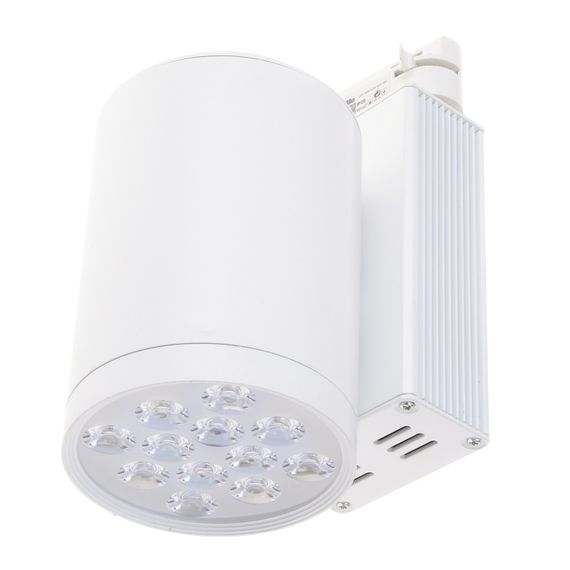 Светильник трековый поворотный LED 408/12W NW WH | Зображення 3
