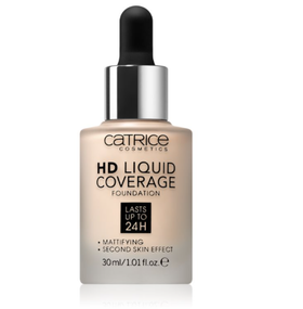 Тональний крем Catrice HD Liquid Coverage - 005 Ivory Beige (30 ml)