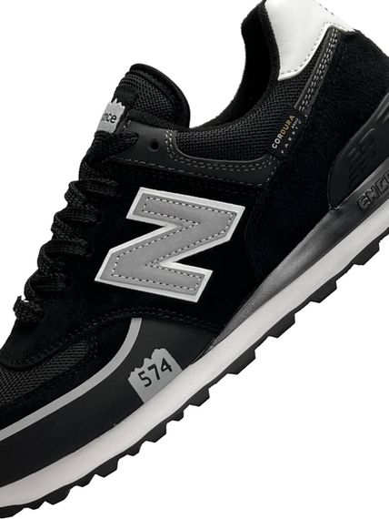 Кросівки чоловічі N3ew B3alan3ce 574 TP2 Black White Reflective , В'єтнам 42 26.5 | Зображення 5