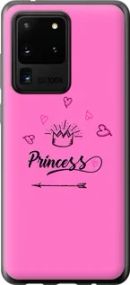Чохол на Samsung Galaxy S20 Ultra Princess із пластику FCh_021817