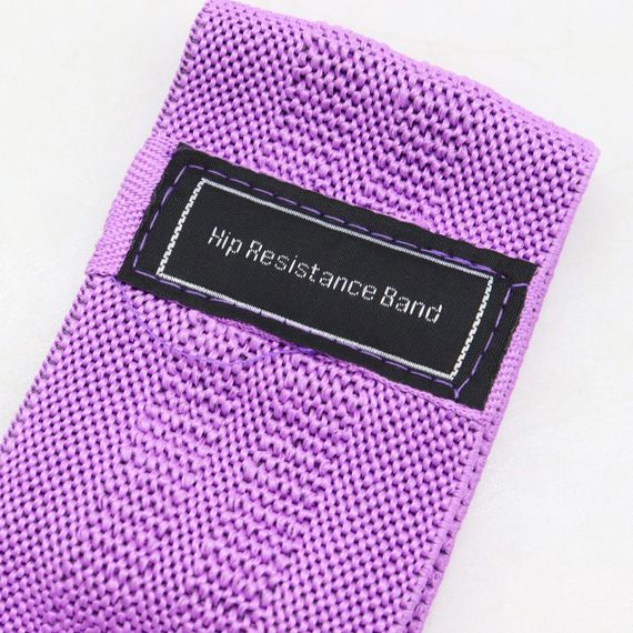 Набір тканинних резинок для фітнесу 3 шт, з мішечком / Фітнес гумки для тренувань | Зображення 7