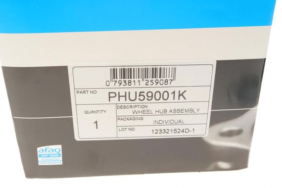 Підшипник маточини задньої Skoda Fabia 99- VW Polo 01- к-кт  PHU59001K | Зображення 8