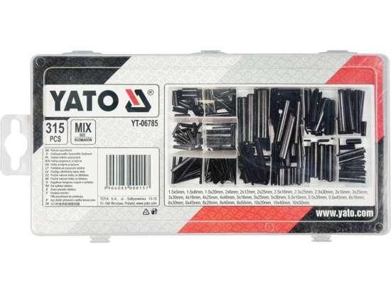 Набір штифт розрізний 1,5-10 х 5-50мм 315 штук YATO YT-06785 | Зображення 4