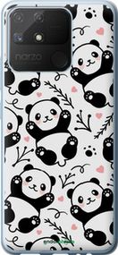Чохол на Realme Narzo 50A Панди "4318u-2514-2448"