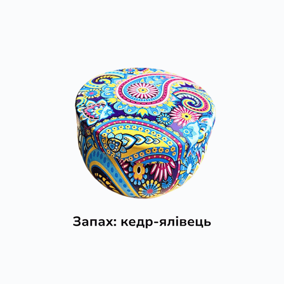 Аромасвічка з соєвого воску в металевій банці Кедр-ялівець 60г Без бренду 58589-5