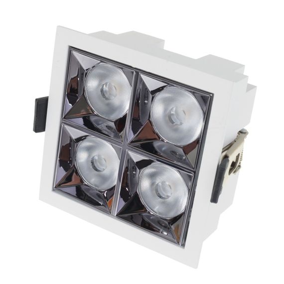 Светильник точечный LED HDL-DT 203/4*4W NW WH | Зображення 9