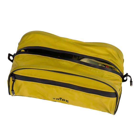 Косметичка Tribe Wash Bag дорожня, косметичка-сумка трайб водовідштовхувальна, для гігієни в похід, туризм, жовта 5л | Зображення 6