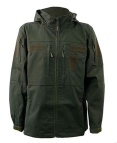 Ветровка тактическая Tactic4Profi рип-стоп без подкладки р.M (46) хаки