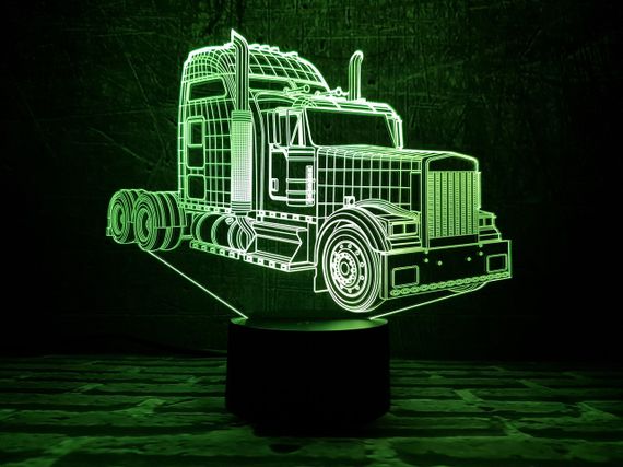 Змінна пластина для 3D світильників "Автомобіль 13" 3DTOYSLAMP | Зображення 1