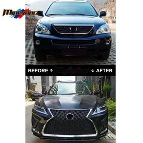 Комплект рестайлинга в 2021 году (бампер, фары, стопы) для Lexus RX 2003-2009 гг