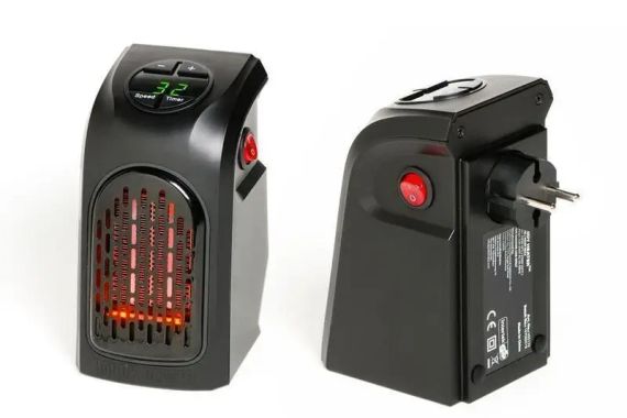 Міні нагрівач 400W Handy Heater з пультом, нагрівач електричний тепловентилятор портативний | Зображення 2