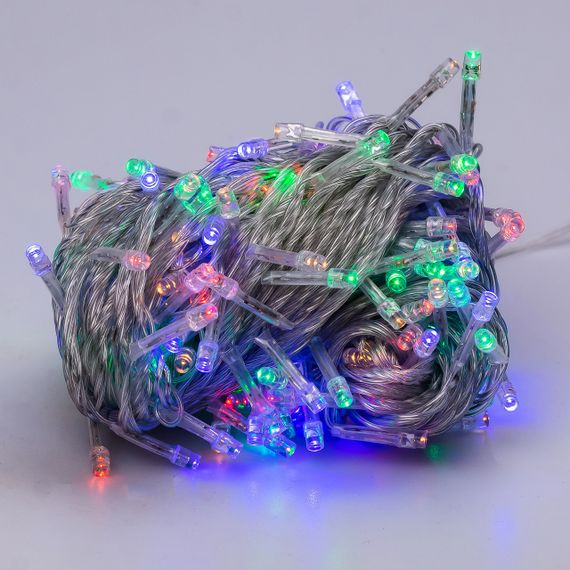 Гирлянда нить светодиодная GarlandoPro 190 LED лампочек 18м 8 режимов лед гирлянда W400LEDML | Зображення 6