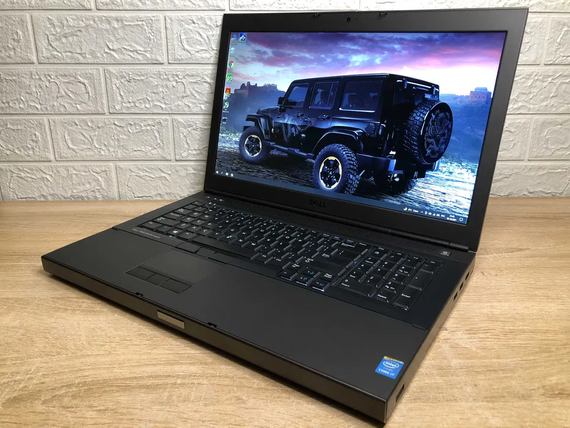 Для монтажу та ігор Ноутбук Dell M6800 - 17 дюймів + Core i7 8 ядер + Гарантія | Зображення 1