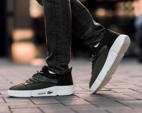 Чоловічі кросівки Lacoste Khaki | Зображення 5