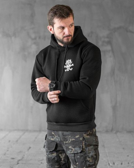 Худі CELEO на флісі diner black ВТ7913 | Зображення 2