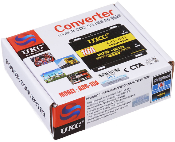 Преобразователь DC/DC 24v-12v 10A | Зображення 2