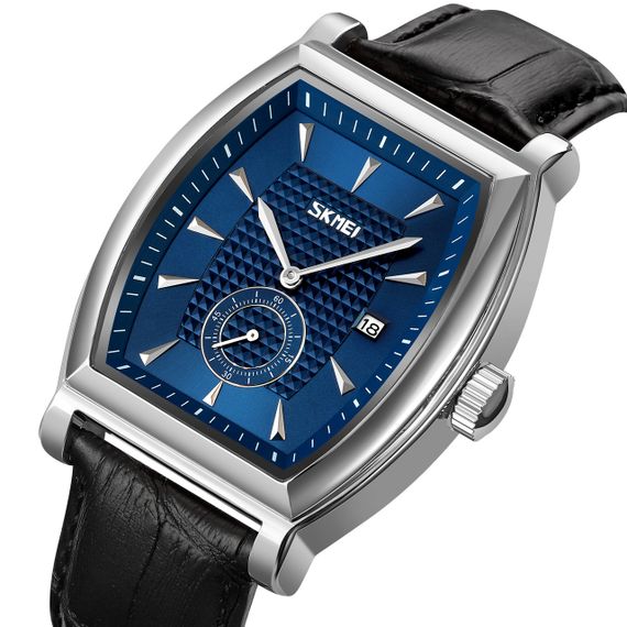 Годинник S2kmei 9306SIBU Silver-Blue | Зображення 1