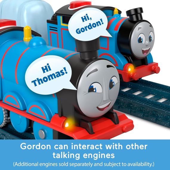 Паровозик Томас і друзі Моторизований поїзд Гордон, що розмовляє, Thomas & Friends Motorized Train Talking Gordon Engine | Зображення 5
