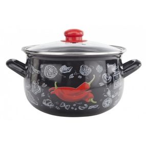 Кастрюля Gusto &quot;Перчинка&quot; 18 см 3,1 л (GT-T-118-P)