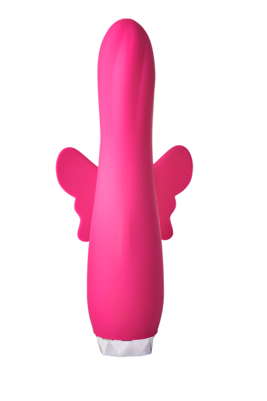 Вібратор кролик у вигляді Метелики Dream Toys Flirts Butterfly, рожевий, 17 см х 3 см Sex Aura | Зображення 4