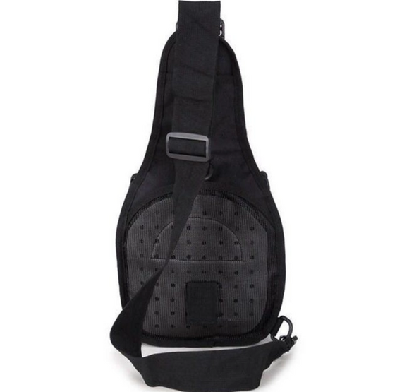 Тактична нагрудна сумка Primo Sling однолямкова через плече - Black | Зображення 7