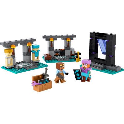Конструктор LEGO Minecraft Зброярня 203 деталей (21252) | Зображення 5