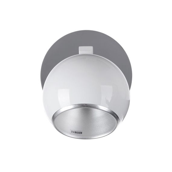 Бра направленного света настенное накладное в спальню BL-301W/1 E14 WH | Зображення 1