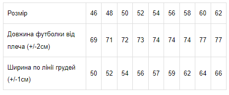 Футболка чоловіча Носи своє 46 Чорний (p-7896-72809) | Зображення 2