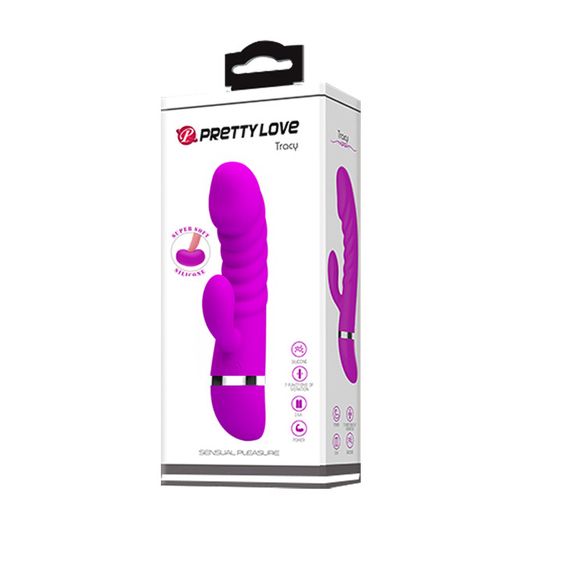 Вибратор - Pretty Love Tracy Vibrator Purple Sex Aura | Зображення 9