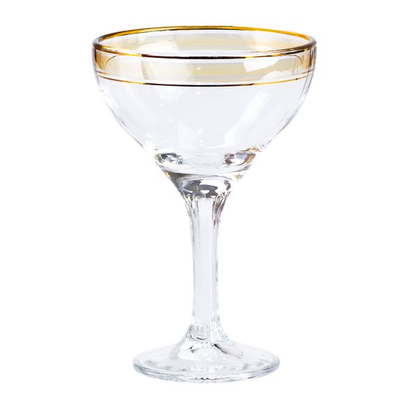 Келихи для коктейлів 2 штуки по 290 мл жовтий HP544 | Зображення 1