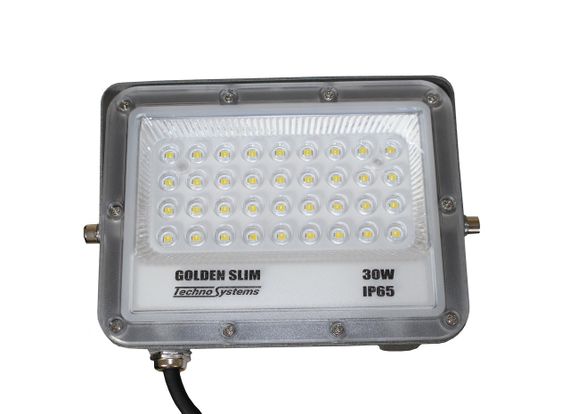 Прожектор LED 30W GOLDEN Slim 220V 3300Lm 6500K IP65 Ny95000992 | Зображення 3