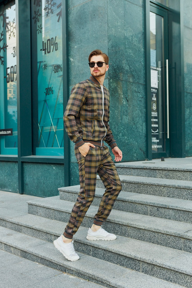 Костюм Джентльмен-2 коричневый S XL