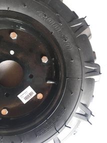 Колесо 4,00-10  ТТ м/б (в сборе)  (под 4 болта, 6,3 кг) AMG