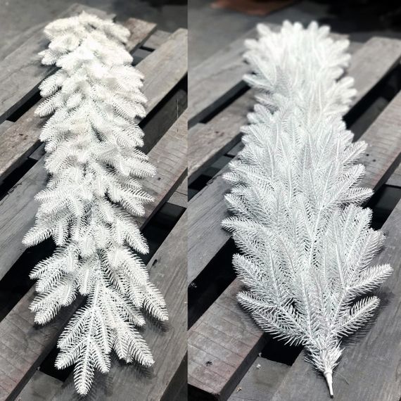 Гірлянда хвойна лита Classic 2 м біла | Зображення 1