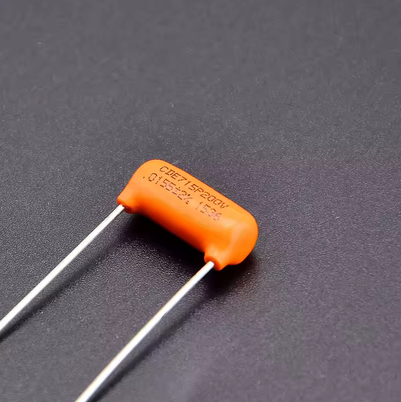 Конденсатор CDE715P 0155 Orange Drop для электрогитары на потенциометр 200v