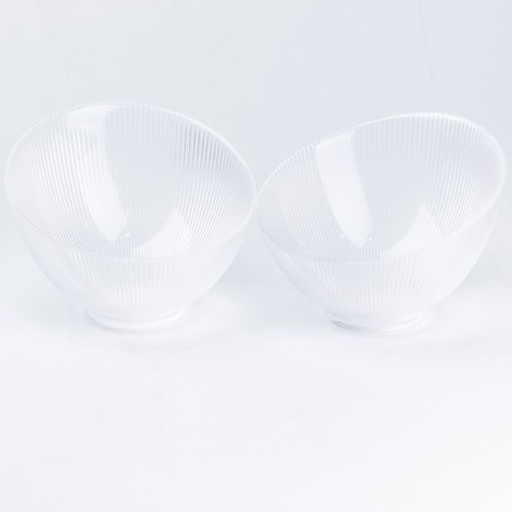 Салатница стелянная 17 см, прозрачная | Зображення 1