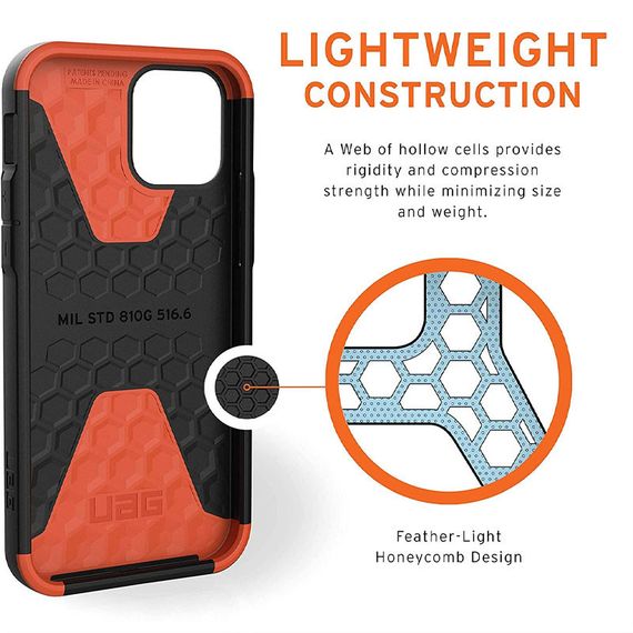 Чехол TPU UAG CIVILIAN series для Apple iPhone 13 Pro (6.1") | Зображення 1