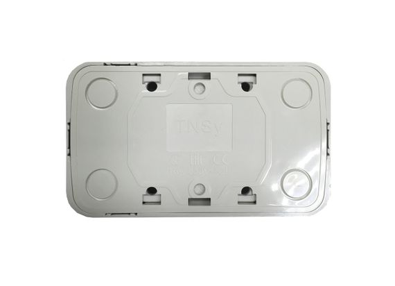 Розетка внешней установки 2-я б/з белая IP20 Lemur Ny95000983 | Зображення 4