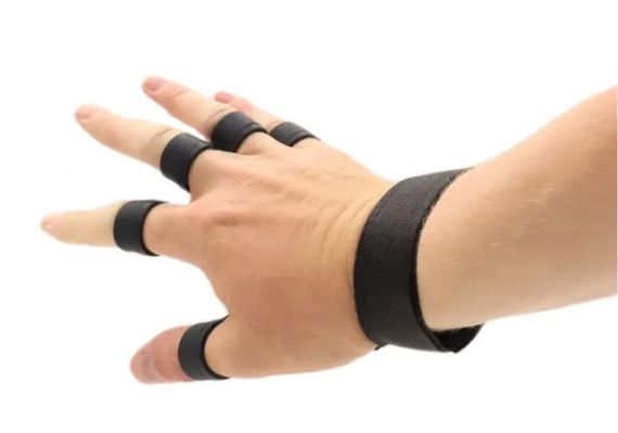 Тренажер-еспандер для пальців рук та кисті EasyFit Spiderweb Чорний (EF-1901) | Зображення 3