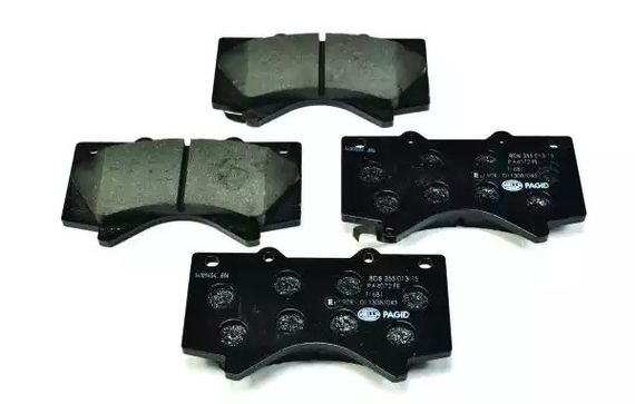 Колодки передні гальмівні Land Cruiser 4.7/4.5d 08-, HELLA PAGID (8DB355013151) | Зображення 1