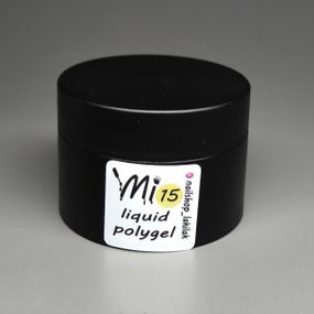 Рідкий полігель Мі #15 сливочное масло 30мл (баночка)