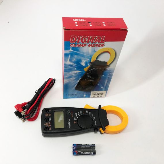 Цифровой мультиметр для дома VC3266, Лучший цифровой мультиметр, Сетевой тестер электрика BX-96 | Зображення 1