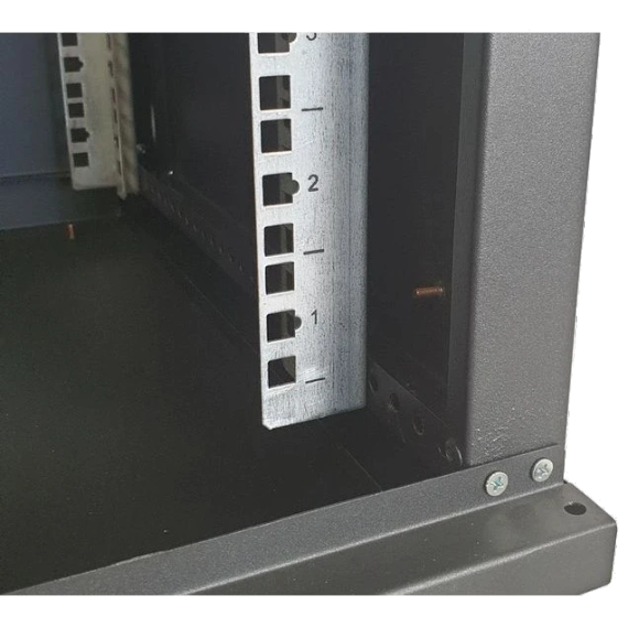 EServer 12U 600х600х637 скло, чорна Шафа - Серверні шафи | Зображення 2