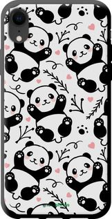 Чохол на iPhone XR Панди "4318b-1560-2448"