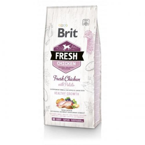 Сухой корм Brit Fresh для щенков с курицей и картофелем 2.5 кг