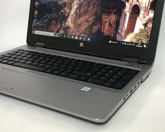 Ноутбук HP ProBook 650 G2 / 15.6" (1366x768) TN / Intel Core i3-6100U (2 (4) ядра по 2.3 GHz) / 8 GB DDR4 / 256 GB SSD / Intel HD Graphics 520 / WebCam / Win 10 Pro б/в + Подарунок Флеш-накопичувач Kingston DataTraveler Exodia S 64 ГБ | Зображення 8