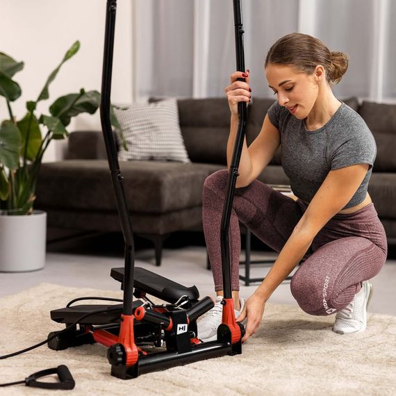 Степпер Hop-Sport HS-045S Slim красный | Зображення 6
